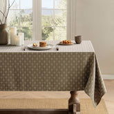 Linen Table Cloth Rectangle Waterproof Tablecloth